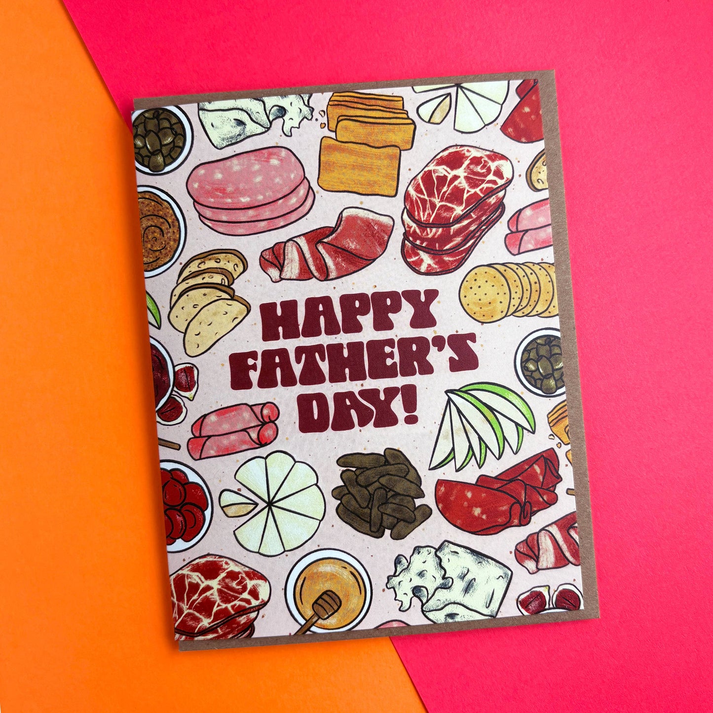 Charcuterie Father's Day Card