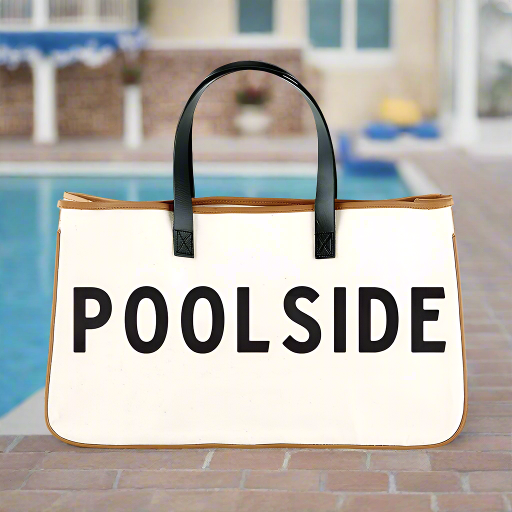 Canvas Tote - Poolside