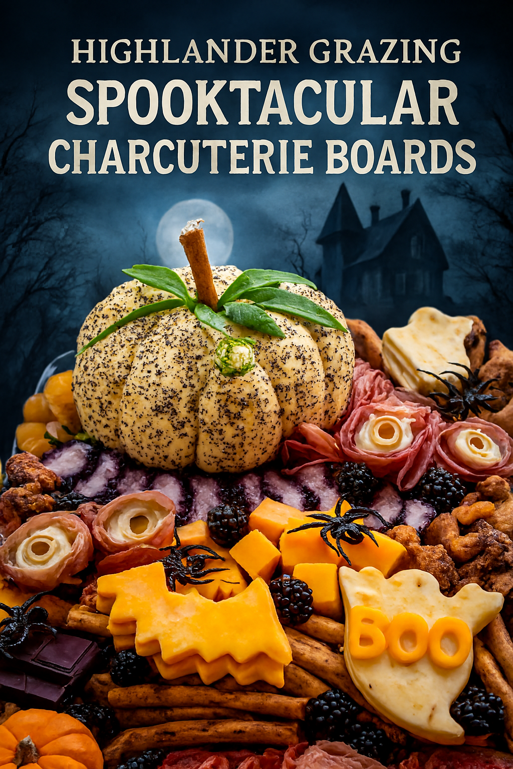 Spooktacular Charcuterie Boards