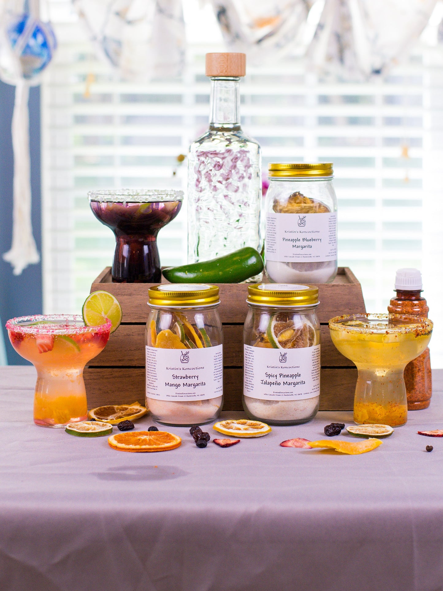 DIY Margarita Cocktail Kit Gift Set 3-Pack
