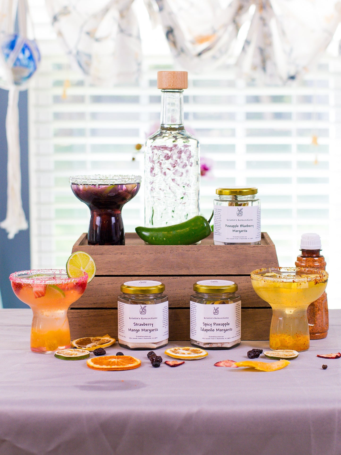 DIY Margarita Cocktail Kit Gift Set 3-Pack