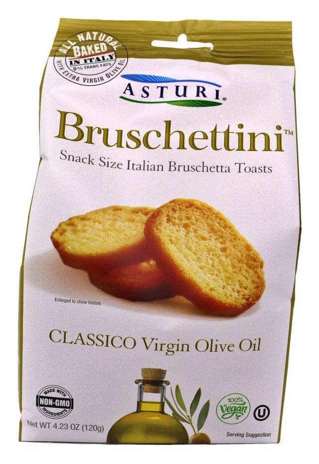 Asturi Classico Virgin Olive Oil Bruschettini 4.23 oz