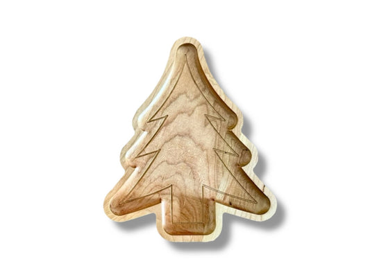 Christmas Serving Tray, Milk and Cookie Board