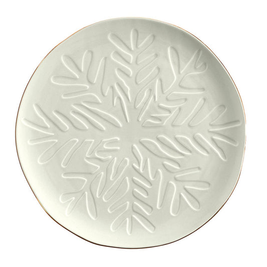 Ceramic Tray - Snowflake
