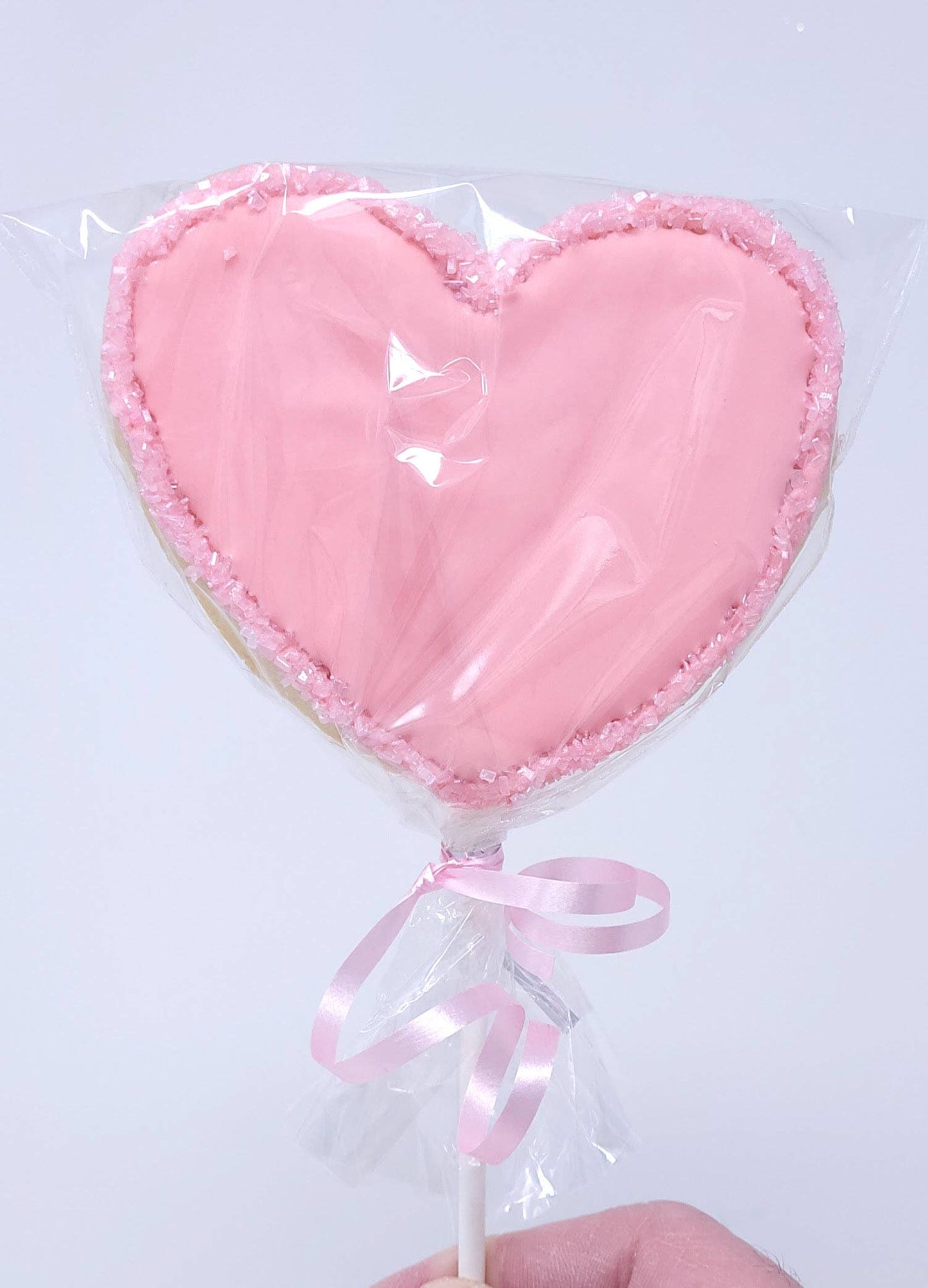 Valentine's Day Heart Cookie Pop