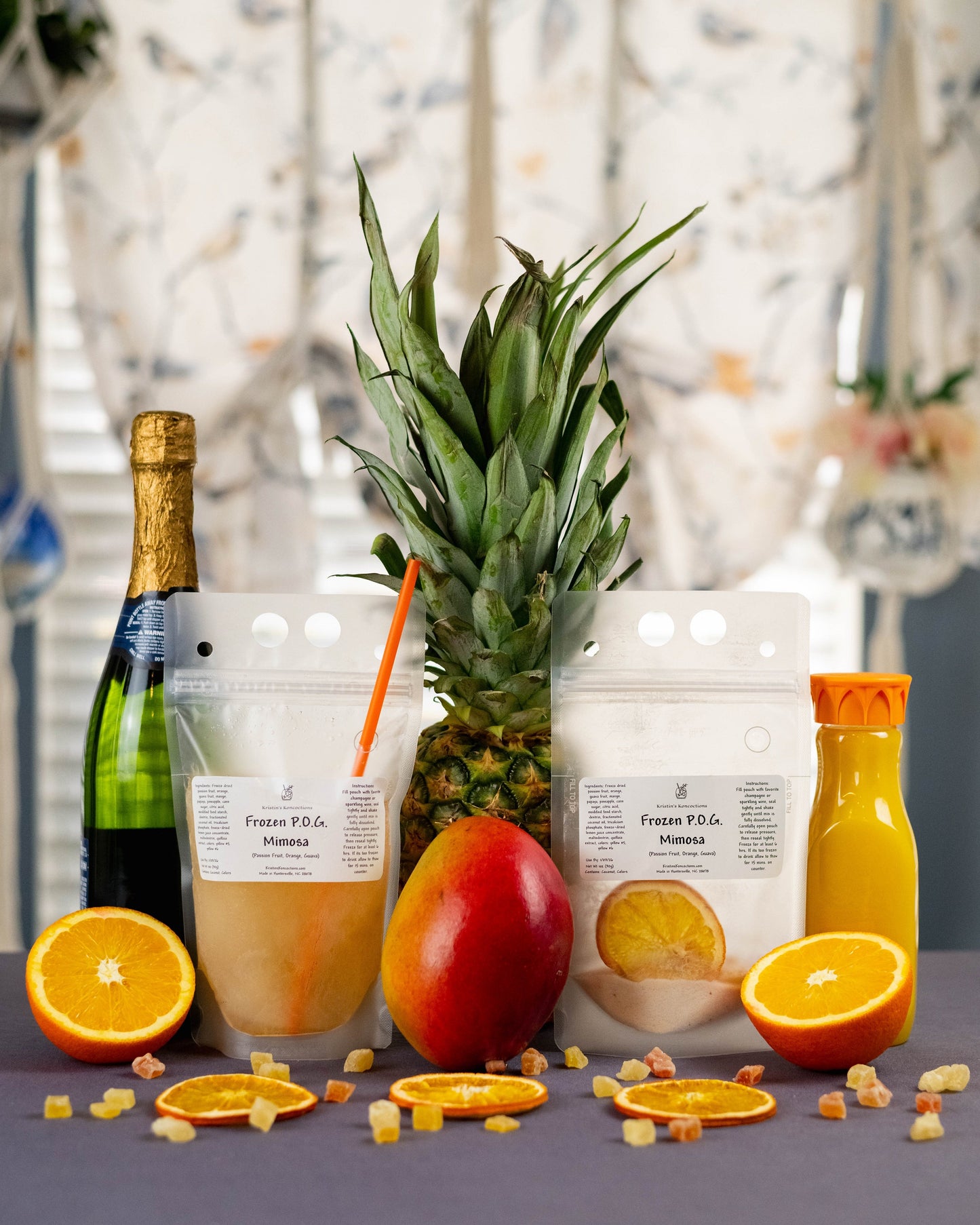 Frozen Mimosa Slushie Pouches