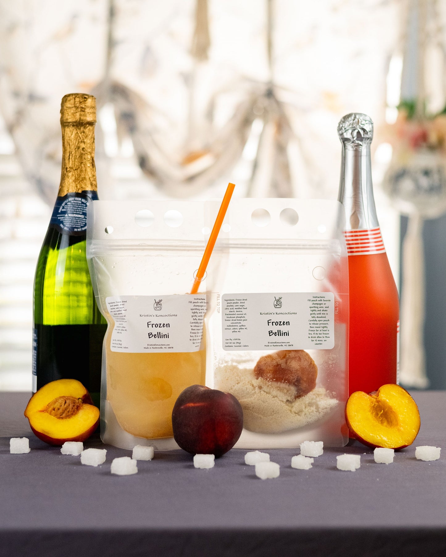 Frozen Mimosa Slushie Pouches