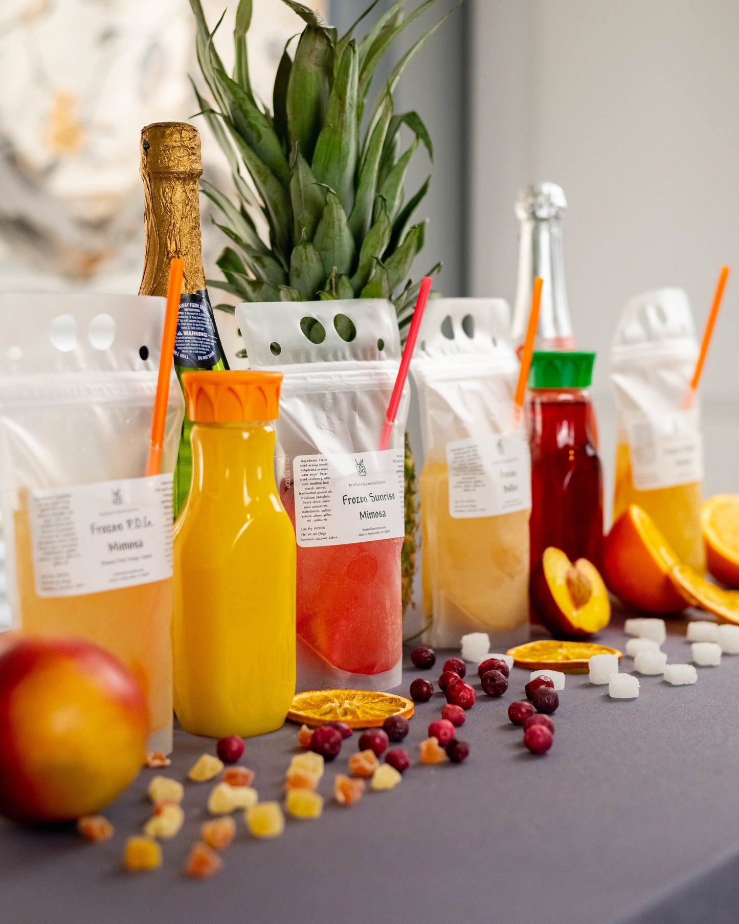 Frozen Mimosa Slushie Pouches