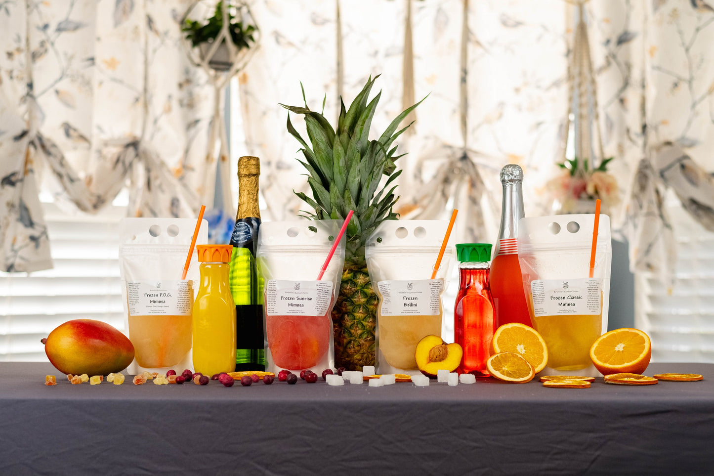 Frozen Mimosa Slushie Pouches