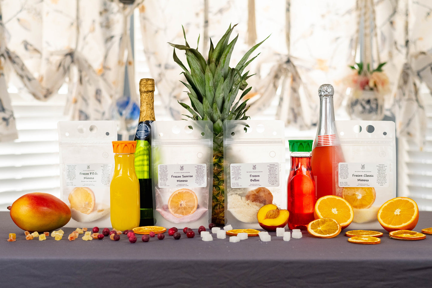 Frozen Mimosa Slushie Pouches