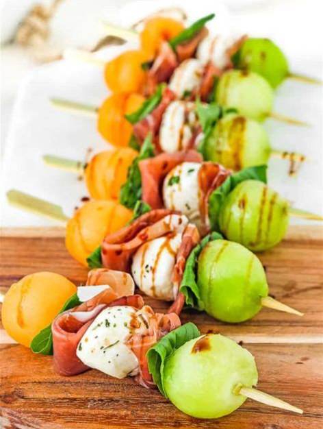 Prosciutto & Melon Skewers (20 minimum)