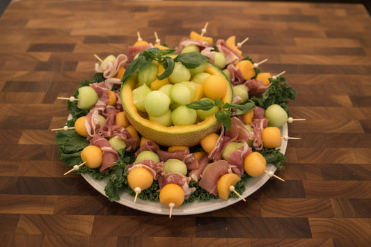 Prosciutto & Melon Skewers (25 minimum)