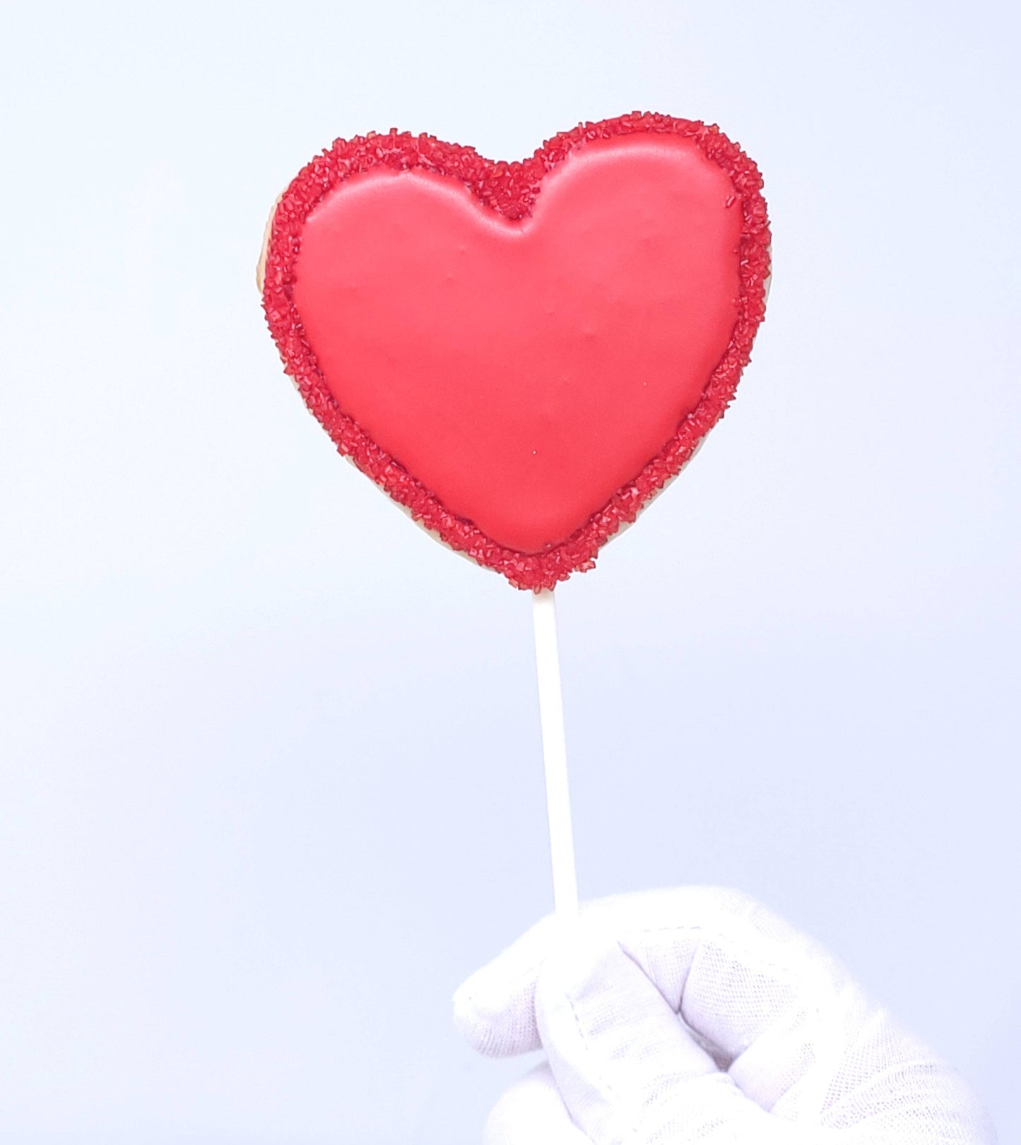 Valentine's Day Heart Cookie Pop