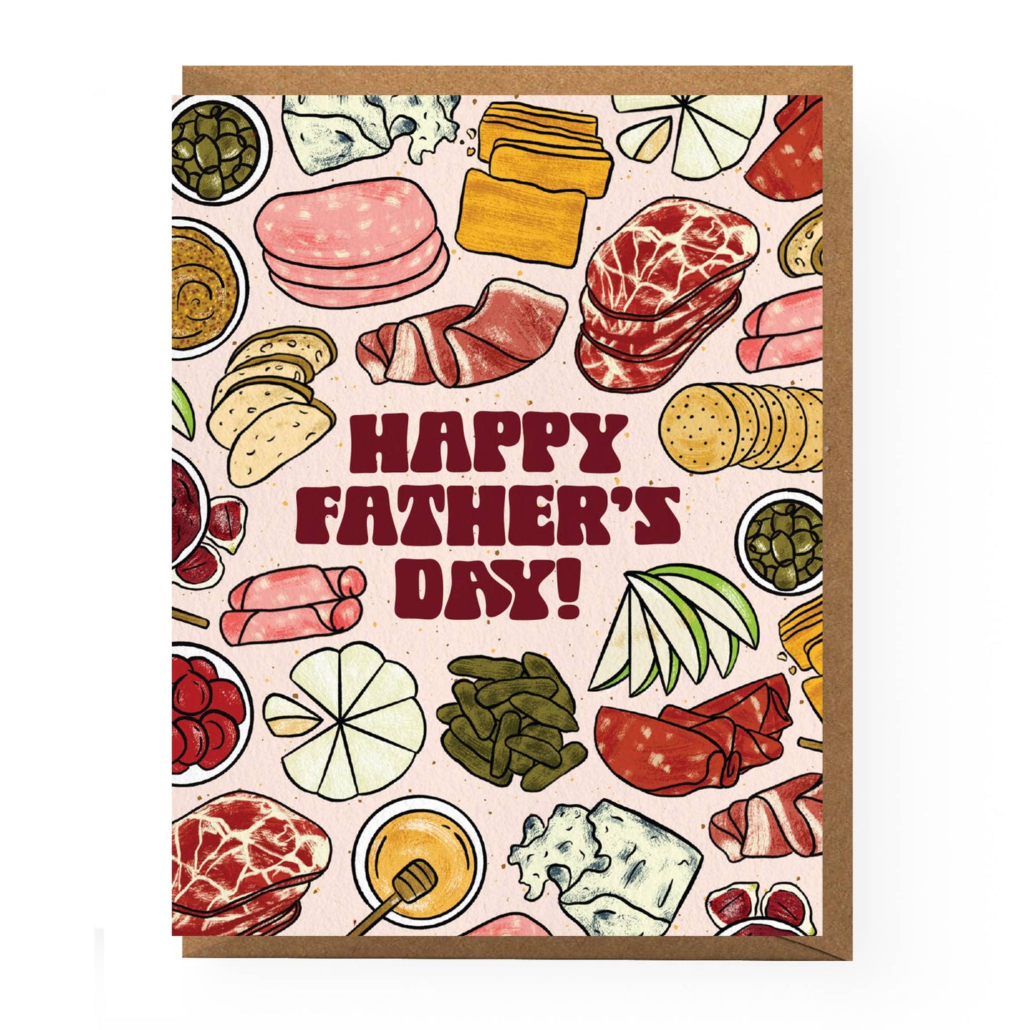 Charcuterie Father's Day Card